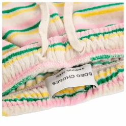 Outlet Bobo Choses Jogger Rayé Velours | Ecru
