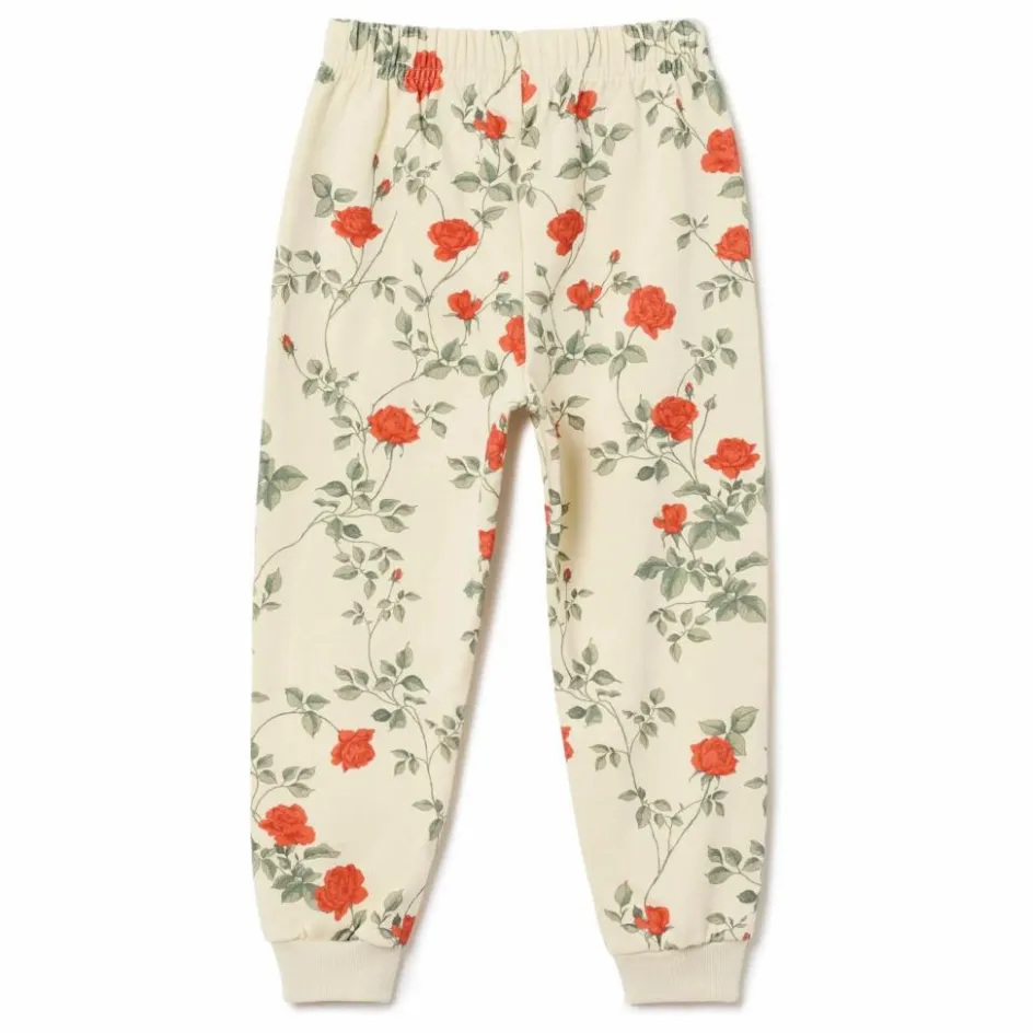 Sale garbo&friends Jogger Roses Coton Bio Mini | Ecru
