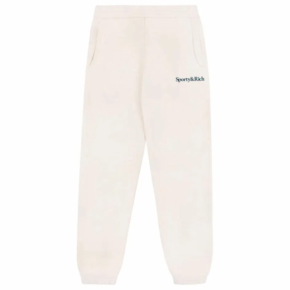 Sporty & Rich Jogger Serif Logo ||Enfant Pantalons, Joggers|Pantalons, Jeans