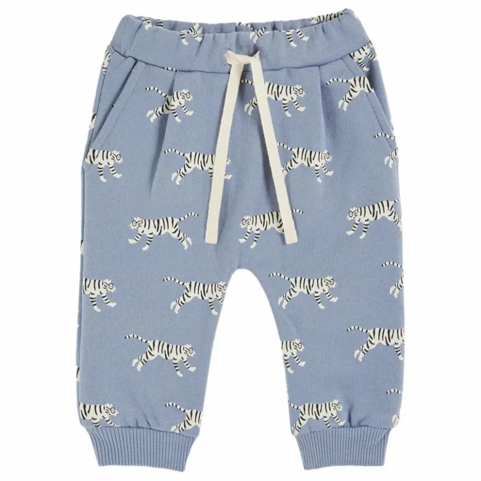 Enfant Emile et Ida Pantalons, Joggers*Jogger Tigre Coton Bio |