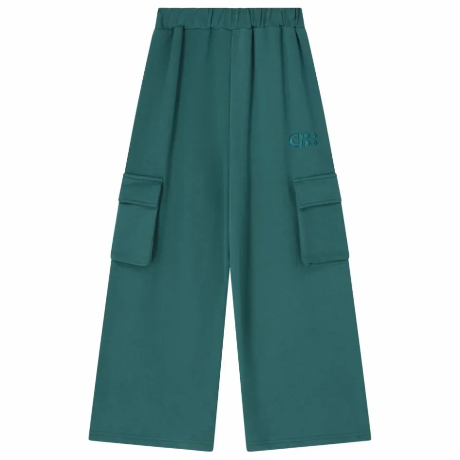 Discount Cos I Said So Jogger Wide Cargo Coton Bio | Vert foncé