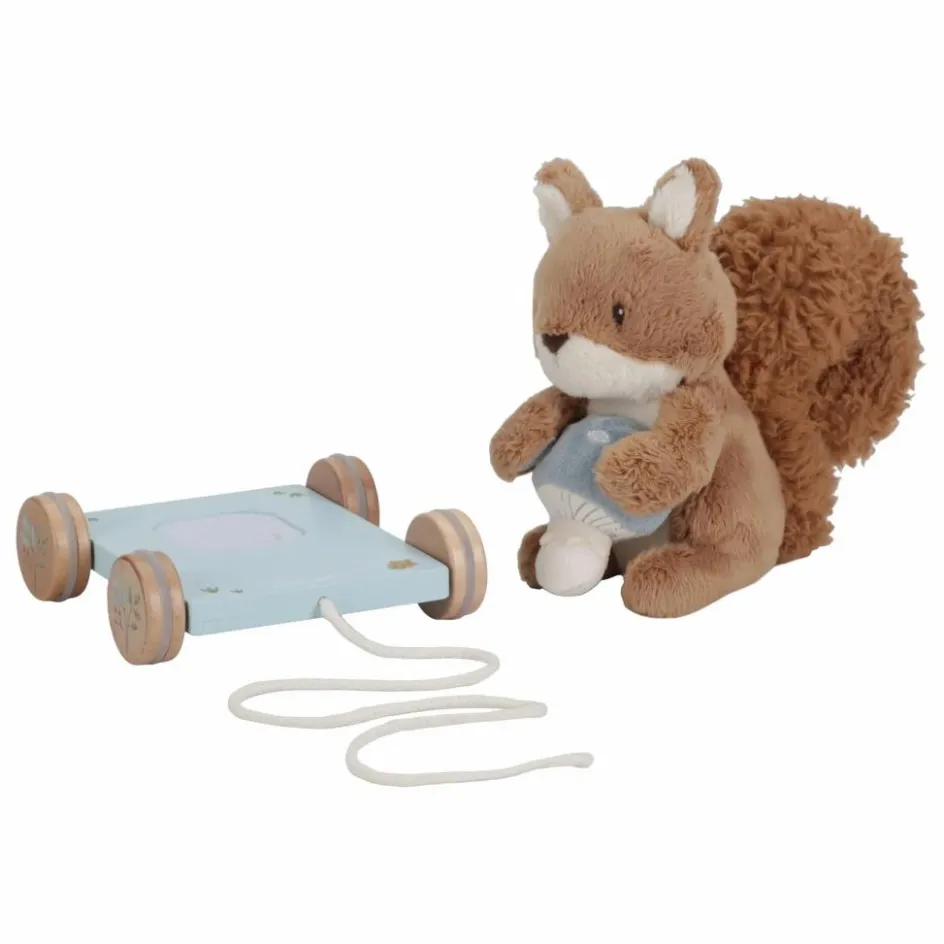 Little Dutch Jouets D'Éveil|Jouets D'Éveil*Jouet à tirer Ecureuil FSC - Forest Friends |