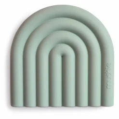 Mushie Jouet de dentition en silicone || Hochets Et Anneaux De Dentition|Puériculture