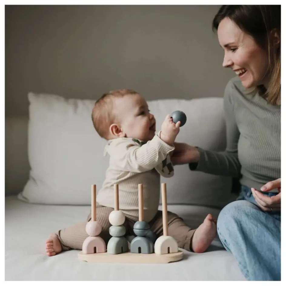 Mushie Jouets D'Éveil*Jouet de formes à empiler |
