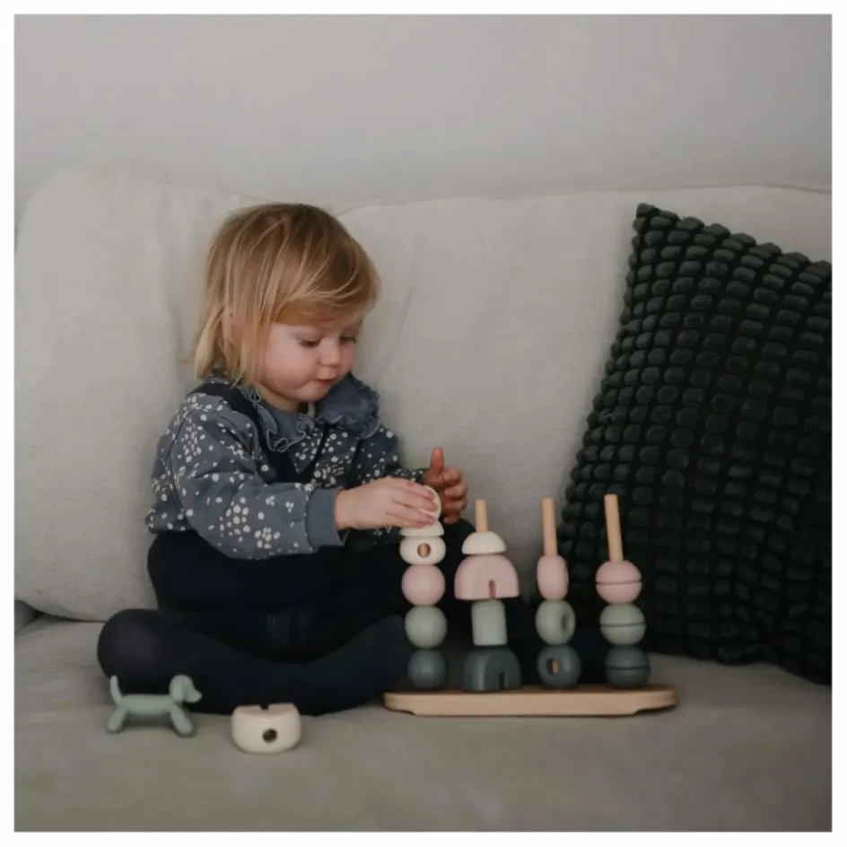Mushie Jouets D'Éveil*Jouet de formes à empiler |