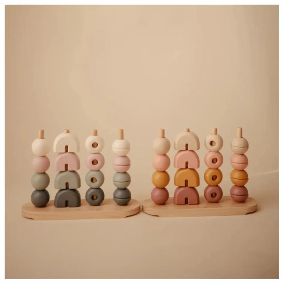 Mushie Jouets D'Éveil*Jouet de formes à empiler |