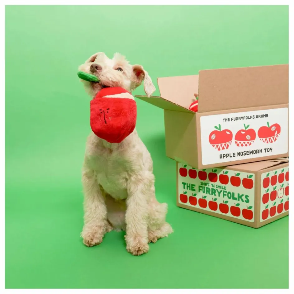 The Furry Folks Jouet de fouille Apple || Accessoires Animaux