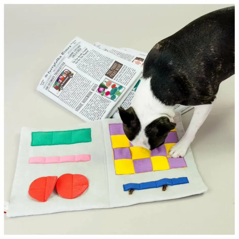 Best The Furry Folks Jouet de fouille Newspapper | Multicolore