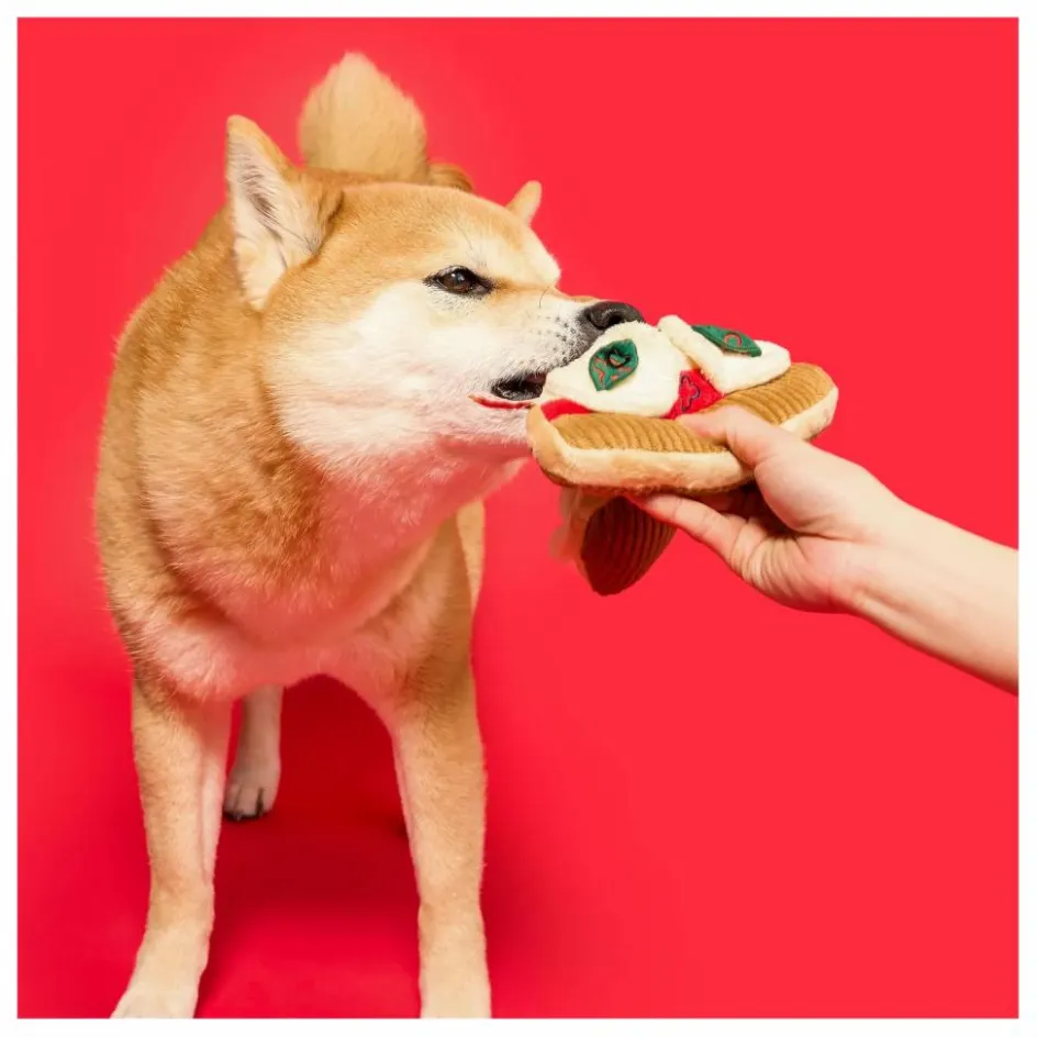 The Furry Folks Accessoires Animaux*Jouet de fouille Pizza