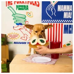 The Furry Folks Accessoires Animaux*Jouet de fouille Pizza