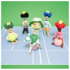 Outlet The Furry Folks Jouet de fouille Tennis Hooman | Vert