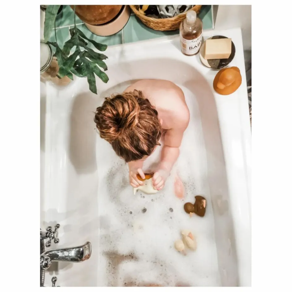 Hot Jouet pour le bain upcyclé - Canard | Jouets D'Éveil|L'Heure Du Bain