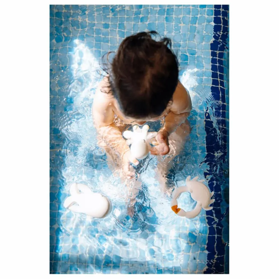 Oli & Carol Jouet pour le bain Walter la baleine| Jouets D'Éveil|Jouets D'Éveil