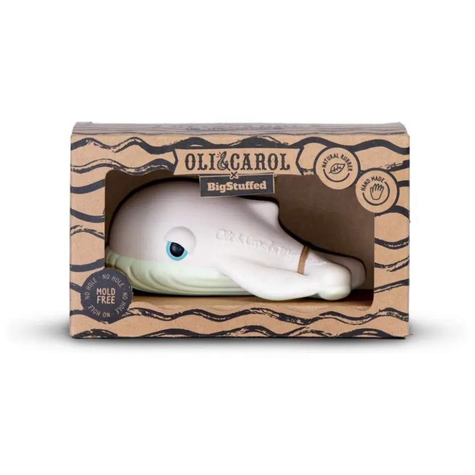 Oli & Carol Jouet pour le bain Walter la baleine| Jouets D'Éveil|Jouets D'Éveil