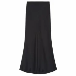 Sale Anine Bing Jupe Bar Soie | Noir