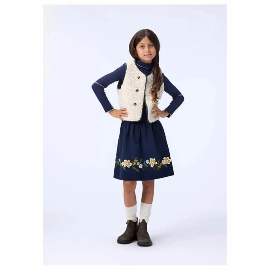 Online Molo Jupe Bonnie Coton Bio | Bleu marine