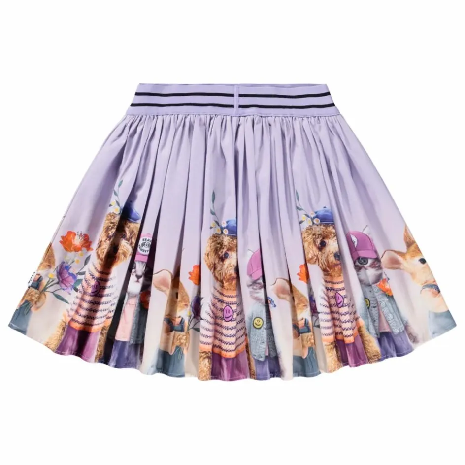 Outlet Molo Jupe Brenda Coton Bio | Lilas tLilas
