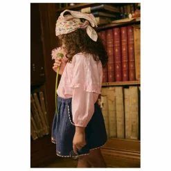 Enfant Louise Misha Jupes, Shorts*Jupe Brodée Pialou Coton Bio |