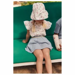 Sale Louise Misha Jupe Cephee Coton Bio | Bleu