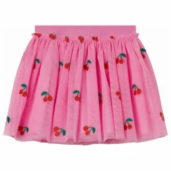 Hot Stella McCartney Kids Jupe Cerises Tulle | Rose