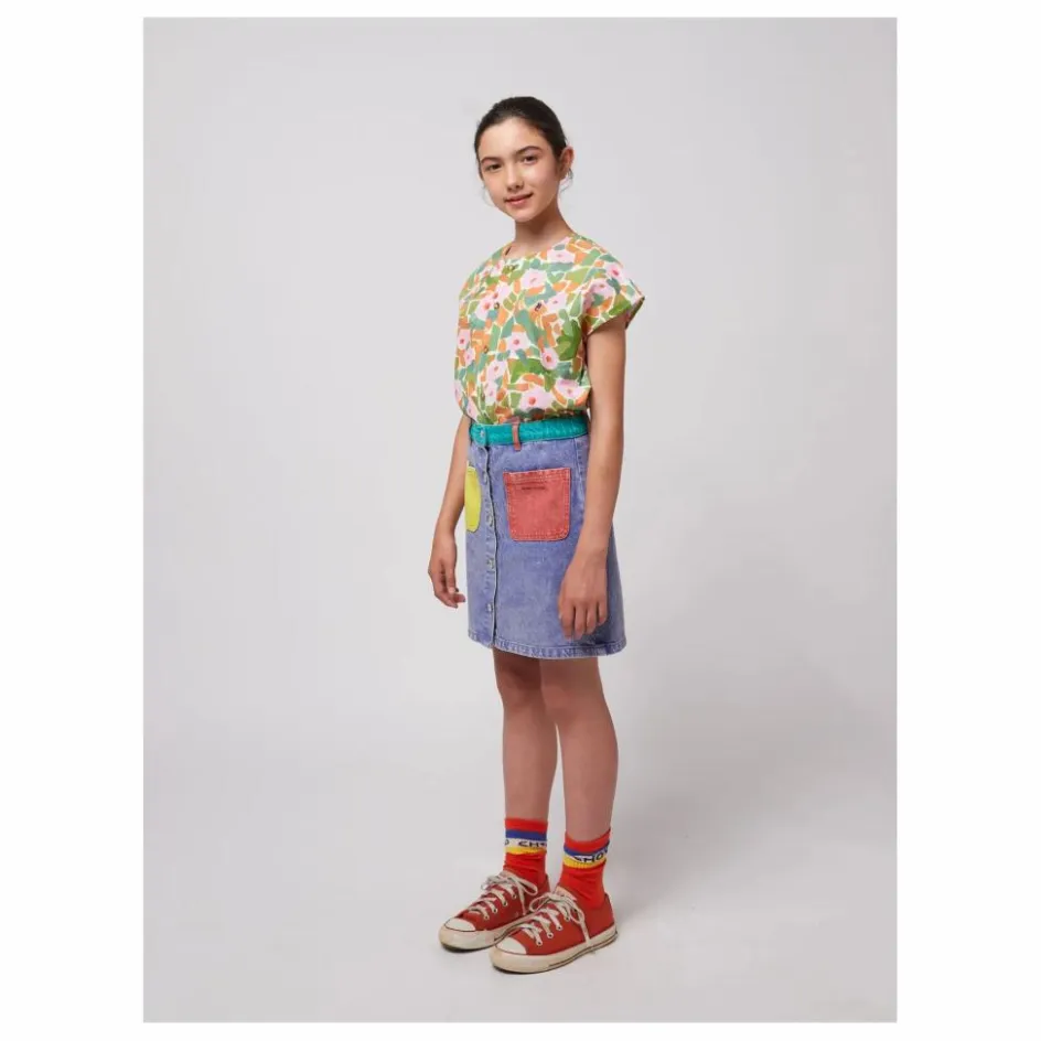 Bobo Choses Jupe Colorblock Coton Bio ||Enfant Jupes, Shorts