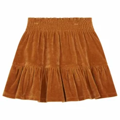 SMALLABLE BASICS Jupe Courte Fille Elastiquée à la Taille en Velours ||Enfant Jupes, Shorts
