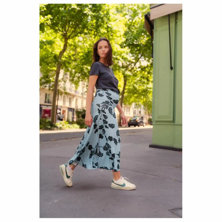 Best Paloma Collection Jupe de Grossesse Mira Tokyo | Bleu