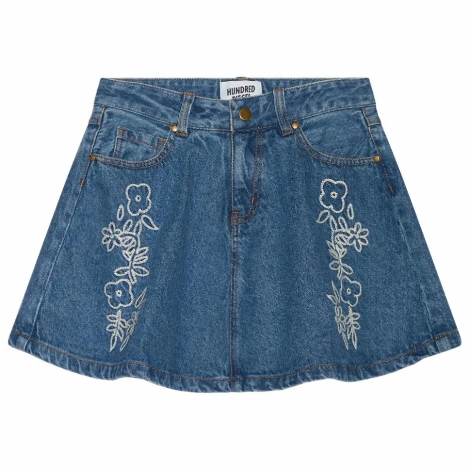 Clearance Jupe Denim Brodée Janis | Enfant Jupes, Shorts|Jupes, Shorts