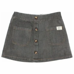 Online Búho Jupe Denim Coton Bio | Denim gris
