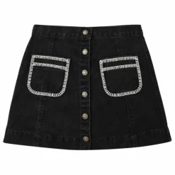 Outlet Rylee + Cru Jupe Denver | Denim noir
