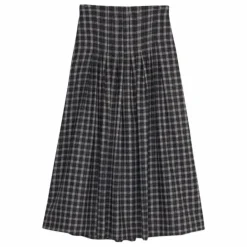 the new society Jupe Dione Carreaux Laine ||Femme Jupes, Shorts