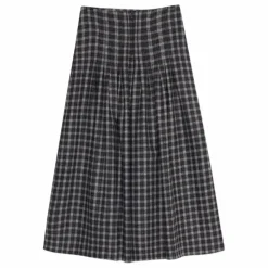 the new society Jupe Dione Carreaux Laine ||Femme Jupes, Shorts