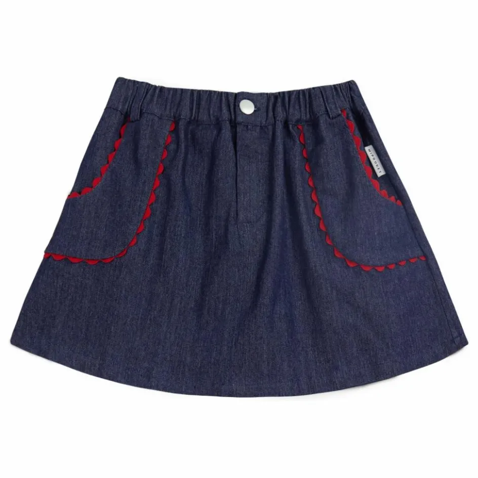 Best Mipounet Jupe en Jean Cecilia | Bleu foncé