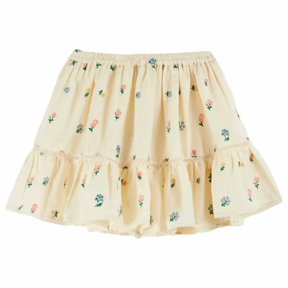 Sale Jupe Fleur Brodée | Enfant Jupes, Shorts
