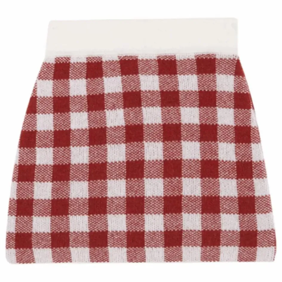 Hot birinit Jupe Gingham | Rouge
