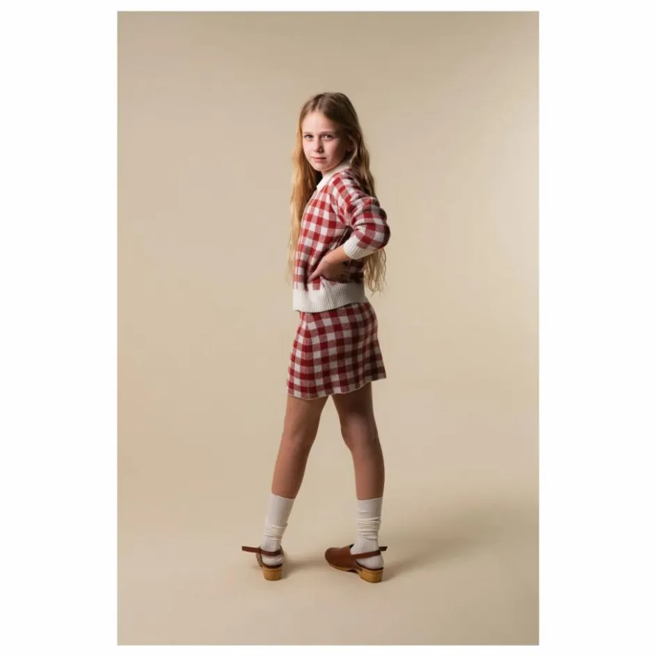 Hot birinit Jupe Gingham | Rouge
