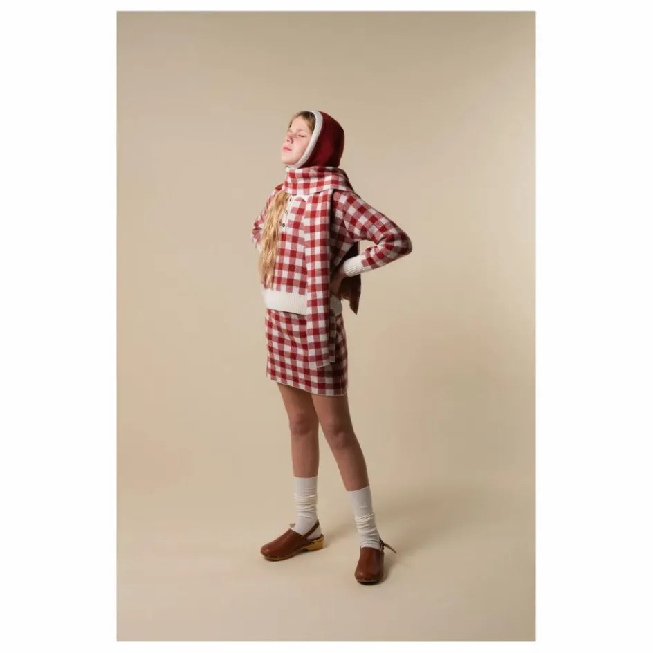 Hot birinit Jupe Gingham | Rouge