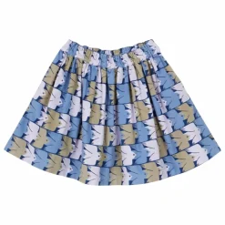 Clearance Arsène et Les Pipelettes Jupe Gita Coton Bio | Lilas tLilas