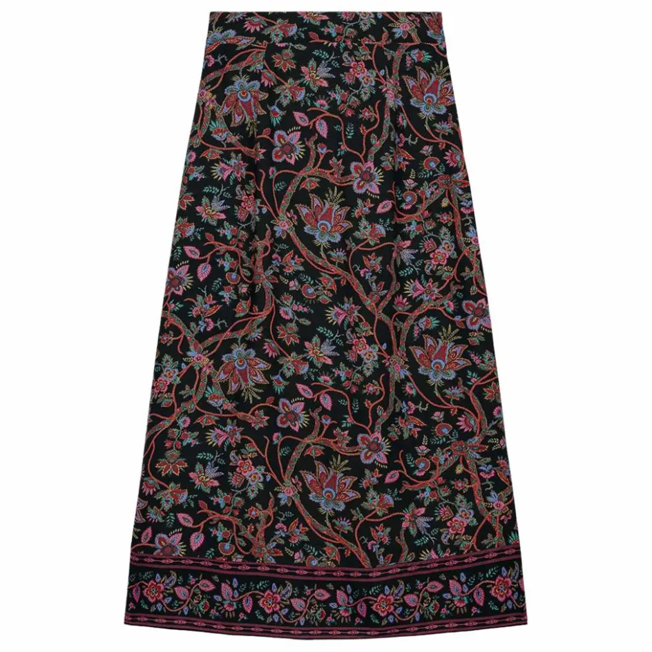 Outlet Louise Misha Jupe Isa Bluebell Grove - Collection Femme | Noir