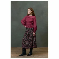 Outlet Louise Misha Jupe Isa Bluebell Grove - Collection Femme | Noir