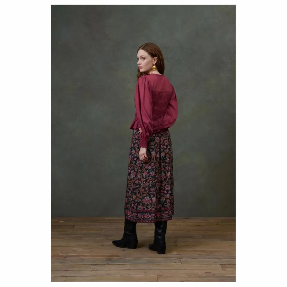 Outlet Louise Misha Jupe Isa Bluebell Grove - Collection Femme | Noir