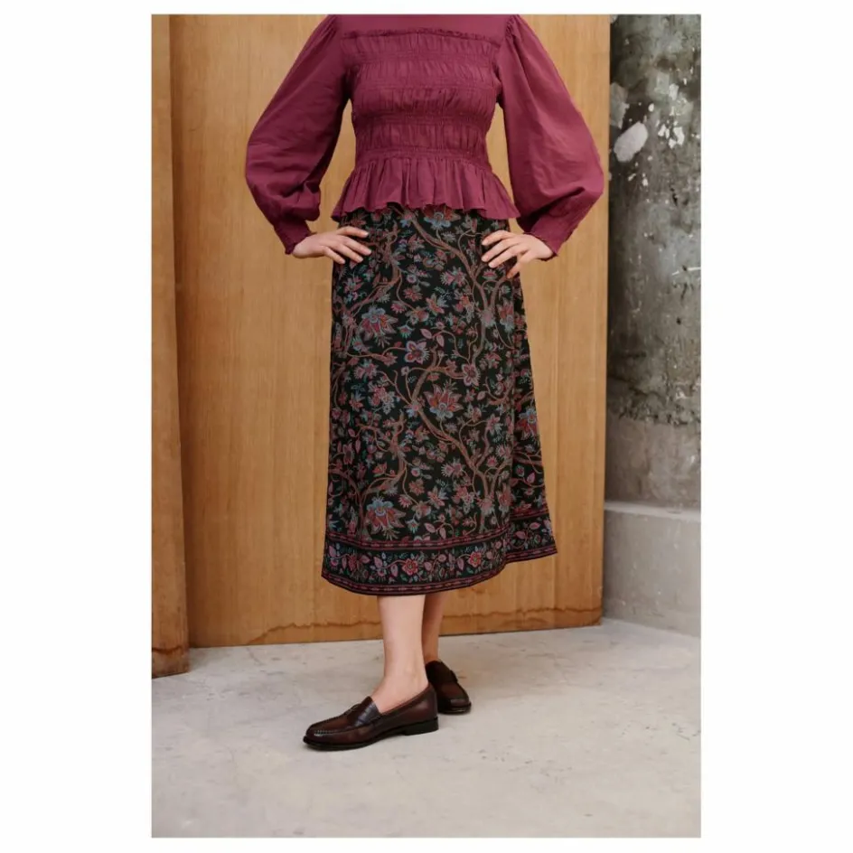 Outlet Louise Misha Jupe Isa Bluebell Grove - Collection Femme | Noir