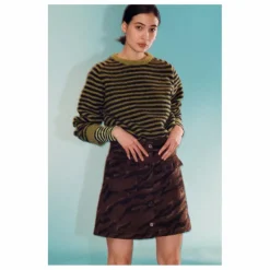 Femme YMC Jupes, Shorts*Jupe Jacquard Tigre |
