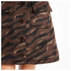 Femme YMC Jupes, Shorts*Jupe Jacquard Tigre |