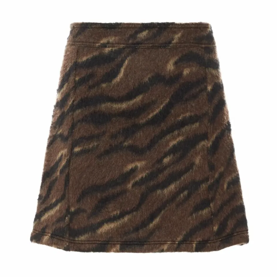 Femme YMC Jupes, Shorts*Jupe Jacquard Tigre |