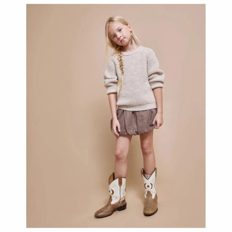 Búho Jupe Lurex Gaze de Coton Bio ||Enfant Jupes, Shorts