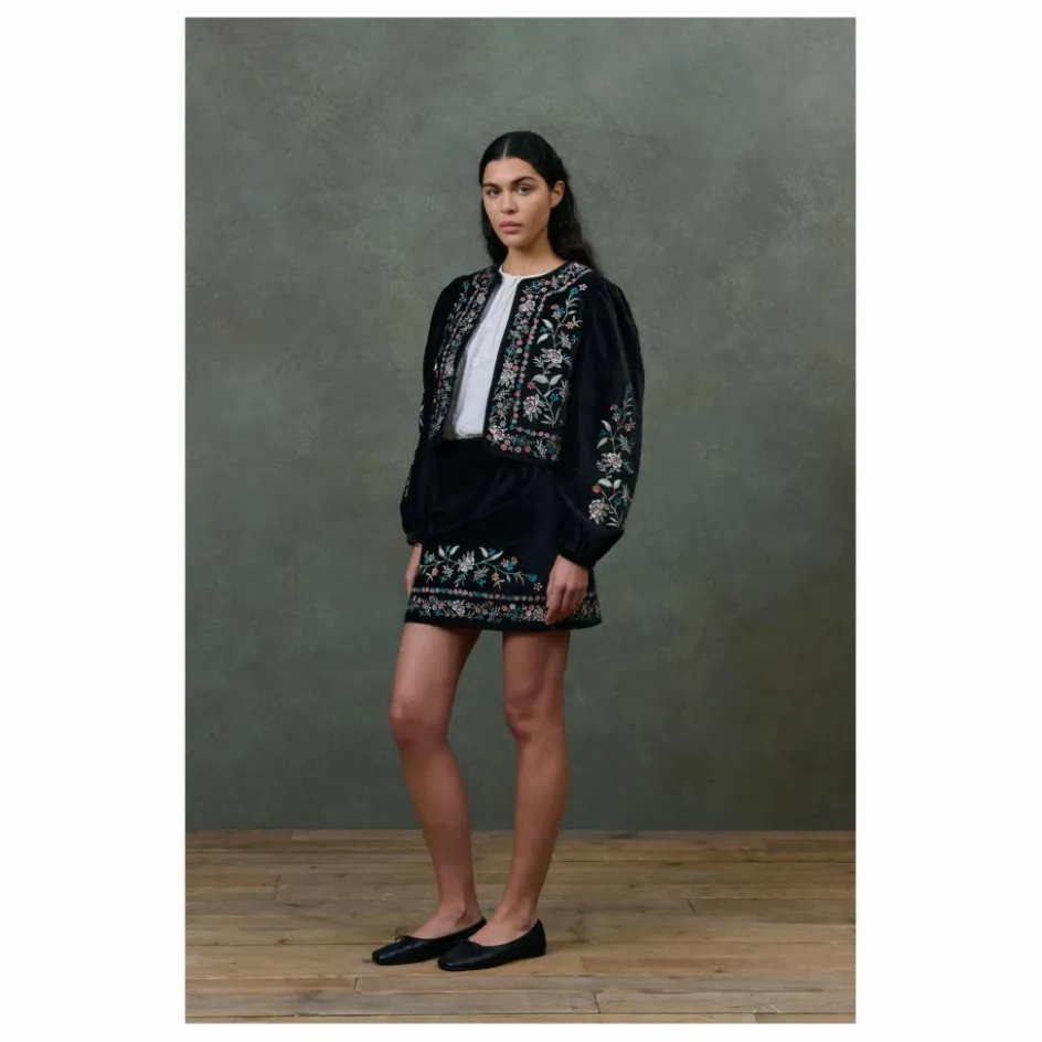 Louise Misha Jupe Mae Velours - Collection Femme ||Femme Jupes, Shorts
