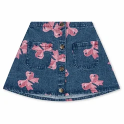 Enfant Konges Sløjd Jupes, Shorts*Jupe Magot Nœud Coton Bio |