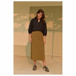 Online Jupe Marie Mini Léopard Coton Bio - Collection Femme | Femme Jupes, Shorts