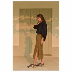 Online Jupe Marie Mini Léopard Coton Bio - Collection Femme | Femme Jupes, Shorts